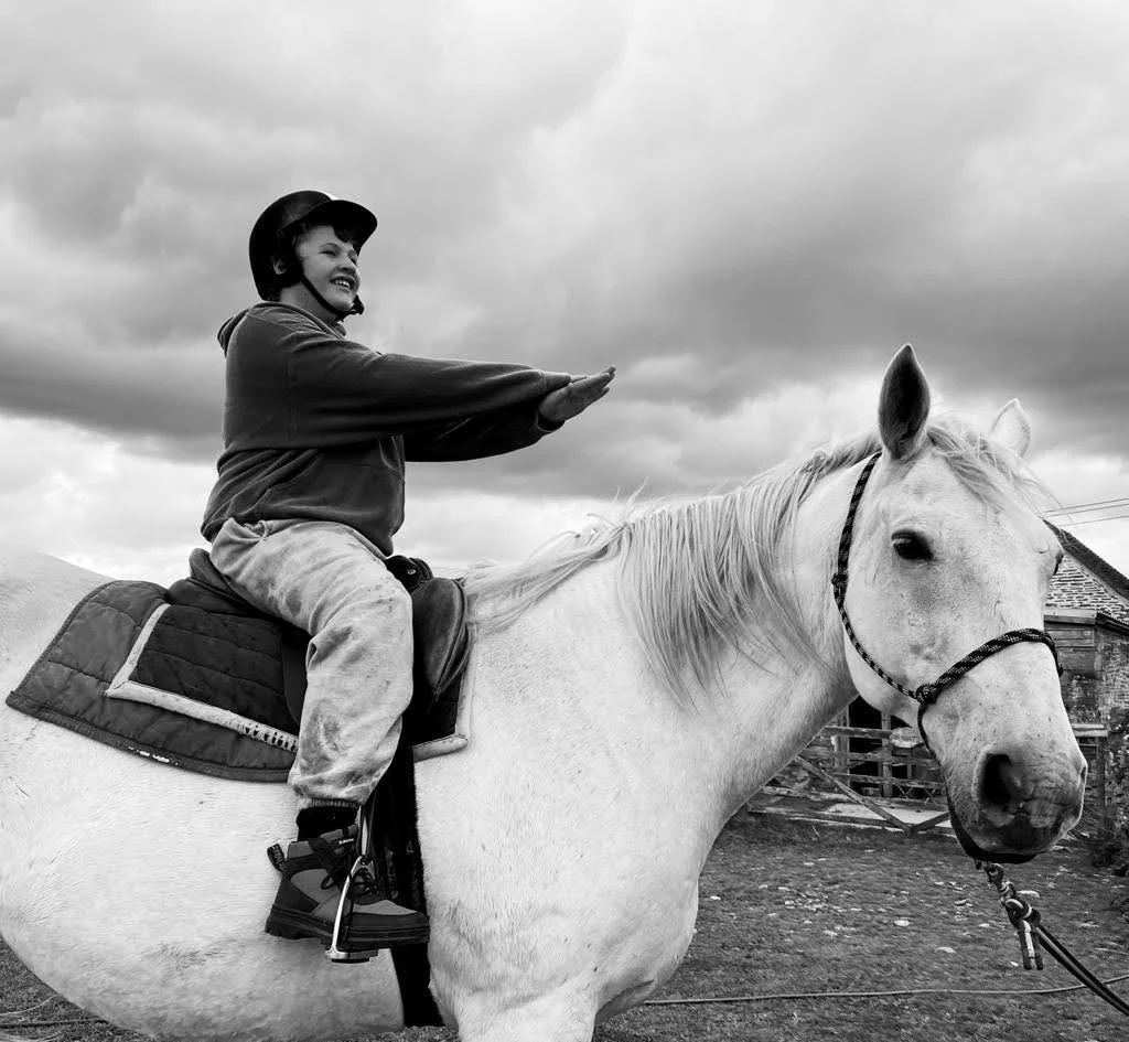 autistic children on horses